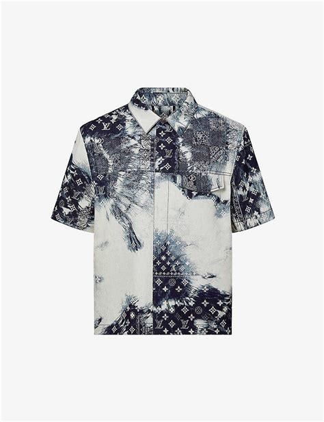 louis vuitton tie dye shirt